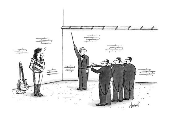 Wall Art - Drawing - New Yorker August 26th, 1996 by Tom Cheney
