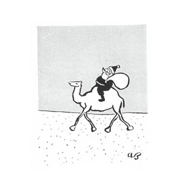 Wall Art - Drawing - New Yorker December 19th, 1942 by Abe Birnbaum