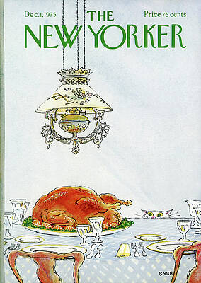 Wall Art - Painting - New Yorker December 1st, 1975 by George Booth