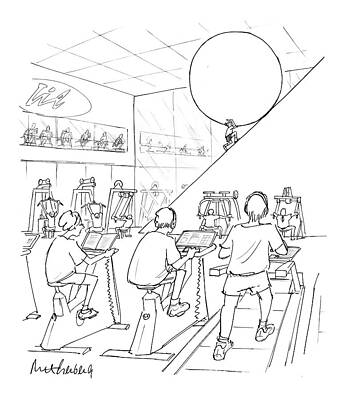 Wall Art - Drawing - New Yorker July 20th, 1998 by Mort Gerberg