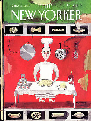 Wall Art - Painting - New Yorker June 17th, 1991 by Kathy Osborn