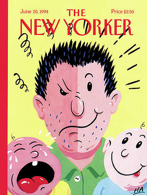 Wall Art - Painting - New Yorker June 20th, 1994 by Bob Zoell