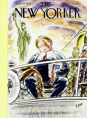 Wall Art - Painting - New Yorker June 24 1939 by Leonard Dove