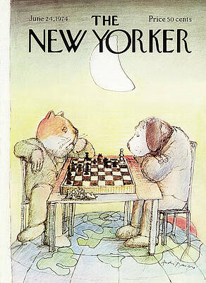 Wall Art - Painting - New Yorker June 24th, 1974 by Andre Francois