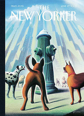 Wall Art - Painting - Dog's Eye View by Eric Drooker