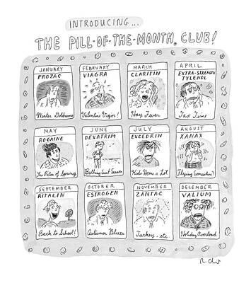 New Yorker June 8th, 1998 Print by Roz Chast