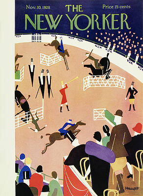 Wall Art - Painting - New Yorker November 10 1928 by Theodore G Haupt