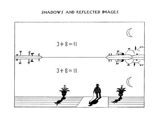Wall Art - Drawing - New Yorker November 21st, 1977 by Saul Steinberg