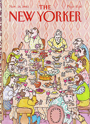 Wall Art - Painting - New Yorker November 28th, 1983 by William Steig