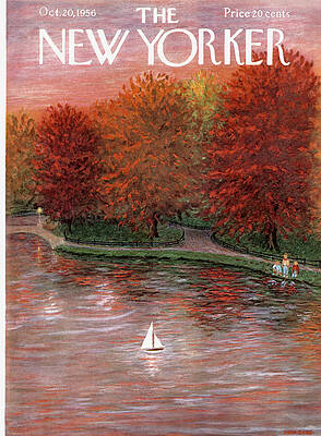 Wall Art - Painting - New Yorker October 20th, 1956 by Edna Eicke
