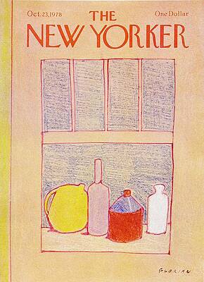 Wall Art - Painting - New Yorker October 23rd 1978 by Douglas Florian