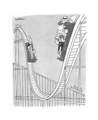 Wall Art - Drawing - New Yorker September 2nd, 1944 by Sam Cobean
