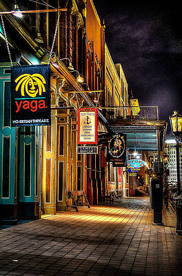 Wall Art - Photograph - Nighttime on the Strand by David Morefield