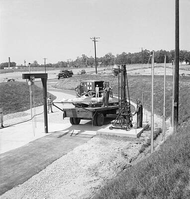 Wall Art - Photograph - Nike Missile, 1955 by Granger