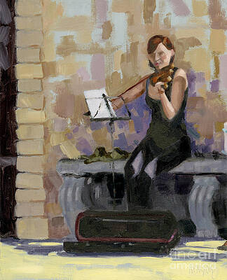 SOLD No. 2 Trio in Triptych by Nancy Parsons SOLD No. 2 Trio in Triptych by Nancy Parsons