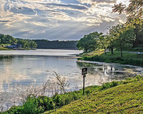 Wall Art - Photograph - No Fishing by Kevin Anderson