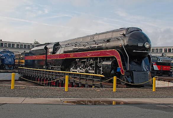 Norfolk and Western Class-J 611 by John Black Norfolk and Western Class-J 611 by John Black