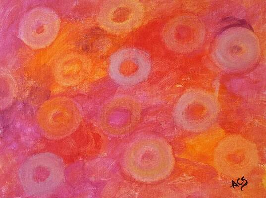 Wall Art - Painting - Normochromic RBC's by Amelie Simmons