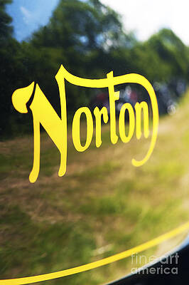 Wall Art - Photograph - Norton Commando Abstract by Tim Gainey