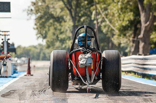 Wall Art - Photograph - Nostalgia Front Engine Dragster Burnout by Todd Aaron