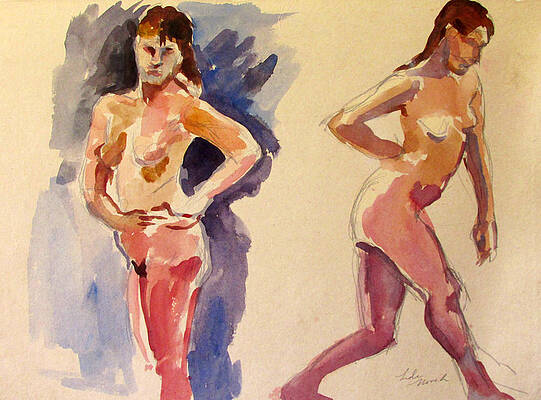 Nude Study by Linda Novick Nude Study by Linda Novick
