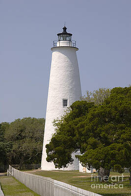 Wall Art - Photograph - Ocracoke Lighthouse in North Carolina by Jill Lang
