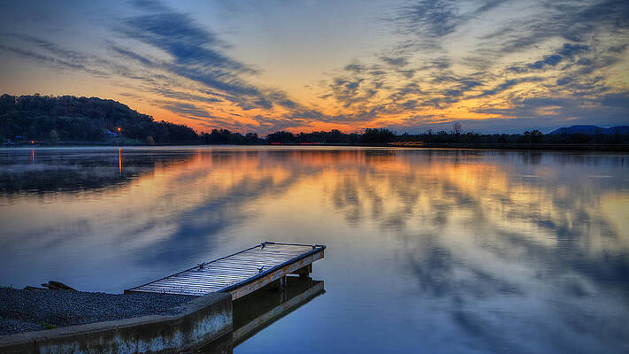 October sunrise at Lake White by Jaki Miller October sunrise at Lake White by Jaki Miller