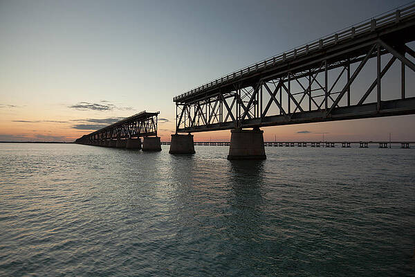 Wall Art - Photograph - Old Bahia Honda Bridge- Florida Keys by Doug McPherson