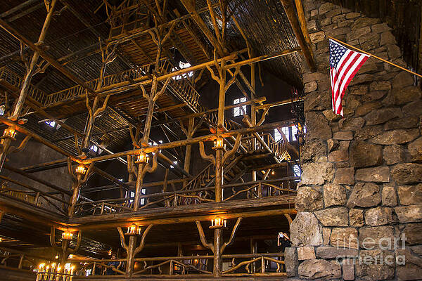 Old Faithful Inn by Bob and Nancy Kendrick Old Faithful Inn by Bob and Nancy Kendrick