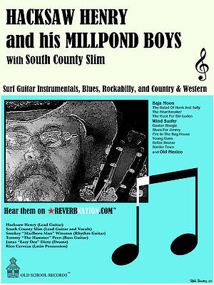 Old School Poster - Hacksaw and Slim II by Everett Bowers Old School Poster - Hacksaw and Slim II by Everett Bowers