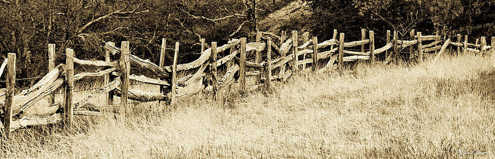 Wall Art - Photograph - Old Split Rail Fence by John Harmon