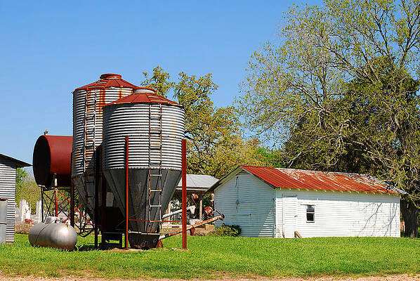Old Texas Farm by Connie Fox Old Texas Farm by Connie Fox