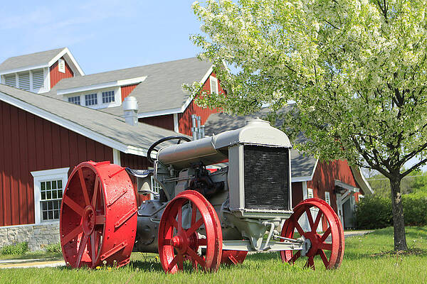 Old Tractor by Nancy Sawle-Knobloch