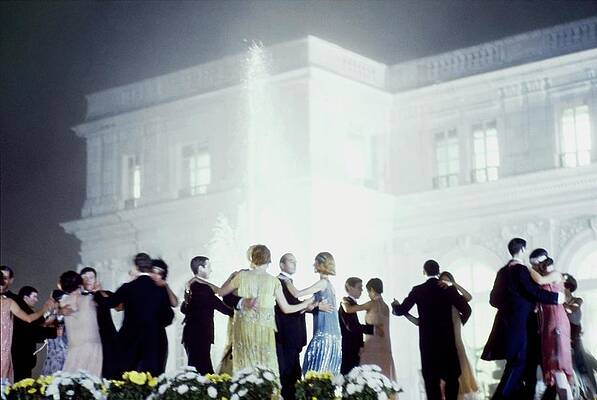 Wall Art - Photograph - On Set Of 'the Great Gatsby' by Duane Michals