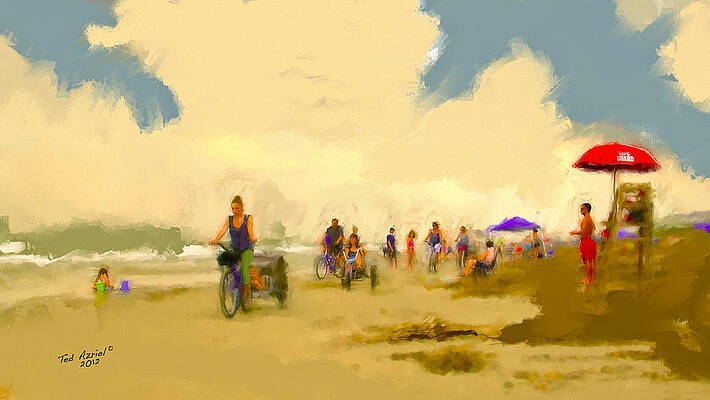 On The Beach by Ted Azriel On The Beach by Ted Azriel