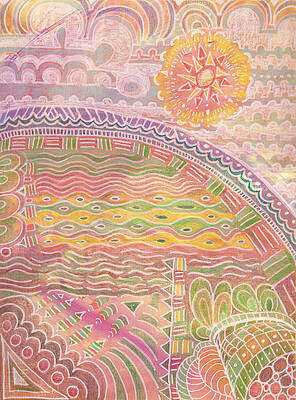  Painting - On The Way To Minehead Somerset UK by Amelia Stephenson at Ameliaworks