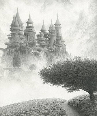 Manoj tanwar - Fantasy castle concept art