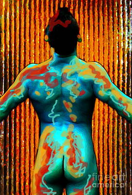Wall Art - Mixed Media - One With the Canvas by Robert D McBain