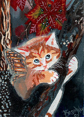 Oops Fairy Kitten by Bronwen Skye Oops Fairy Kitten by Bronwen Skye