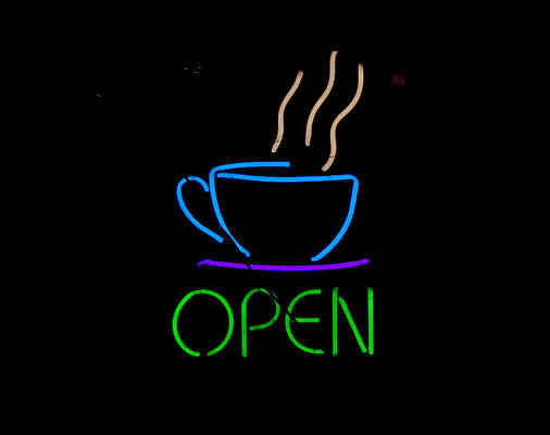 Wall Art - Photograph - Open in Neon Green by E Faithe Lester
