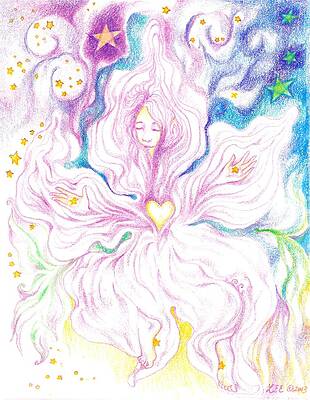 Opening and Blossoming Dreaming the World into Being As She Dances In the Stars by Lydia Erickson Opening and Blossoming Dreaming the World into Being As She Dances In the Stars by Lydia Erickson