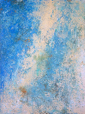 Wall Art - Painting - Opt.39.14 Turks and Caicos by Derek Kaplan