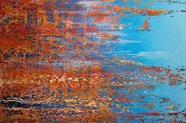 Wall Art - Painting - Opt.8.15 Happy Being A Dreamer by Derek Kaplan