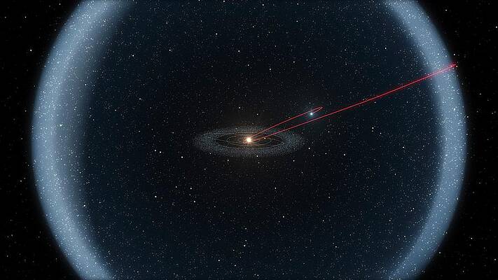 Wall Art - Photograph - Orbit Of Comet C-2014 S3 (panstarrs) by Science Photo Library