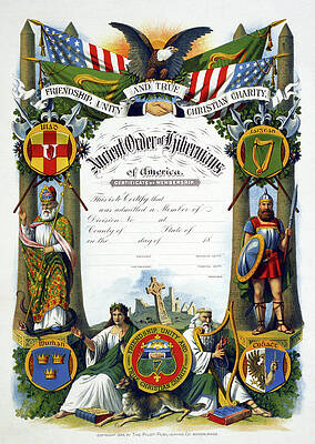 Wall Art - Painting - Order Of Hibernians by Granger