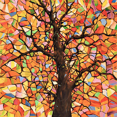 Stained Glass Tree Art Fine Art America