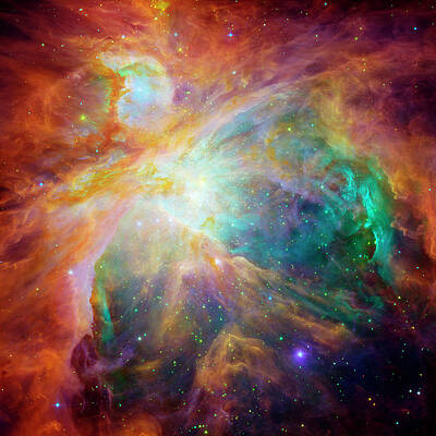 Wall Art - Photograph - Orion Nebula by Science Photo Library