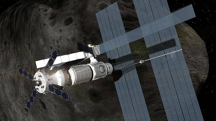 Wall Art - Photograph - Orion Spacecraft In Orbit by Science Photo Library