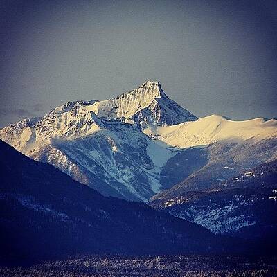 Wall Art - Photograph - Our View From Windermere, Bc. #mountains by Brian Governale