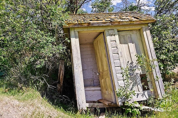 Outhouse for Two by Sue Smith Outhouse for Two by Sue Smith